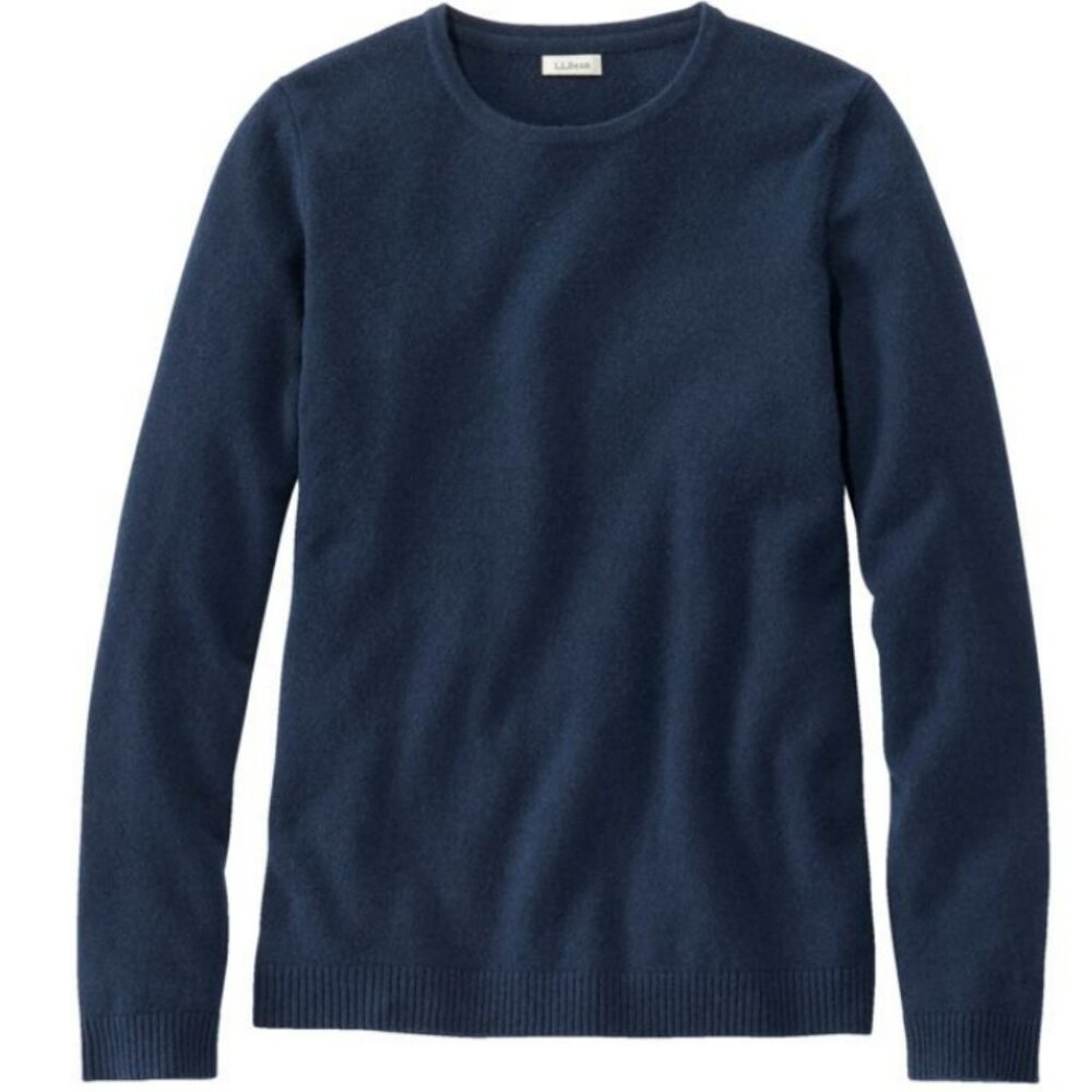 LL Bean Women's Classic Cashmere Crewneck